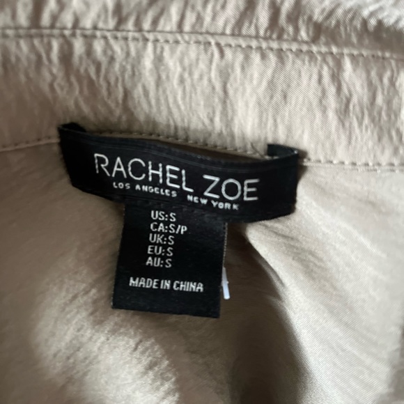 Rachel Zoe crop shirt pant set (never worn) - Picture 3 of 4